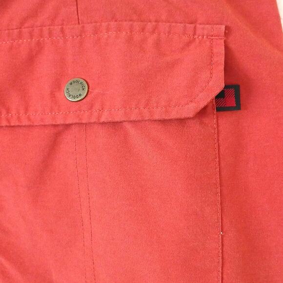 Woolrich A-line Mini Skirt Ties To Ruch Sides Pockets - Picture 4 of 5